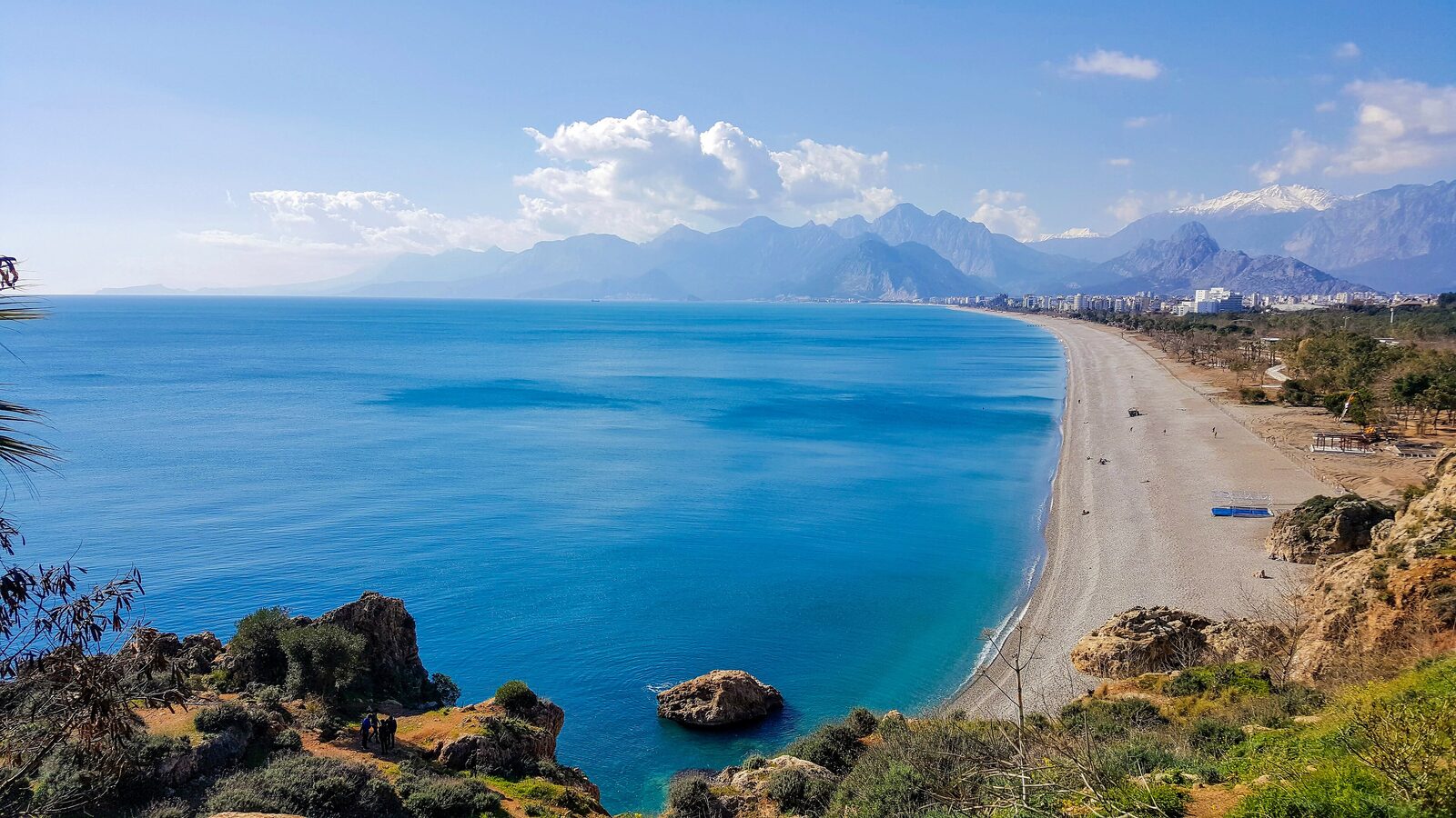 The old harbour of Kaleiçi in Antalya on Turkey's Turquoise Coast